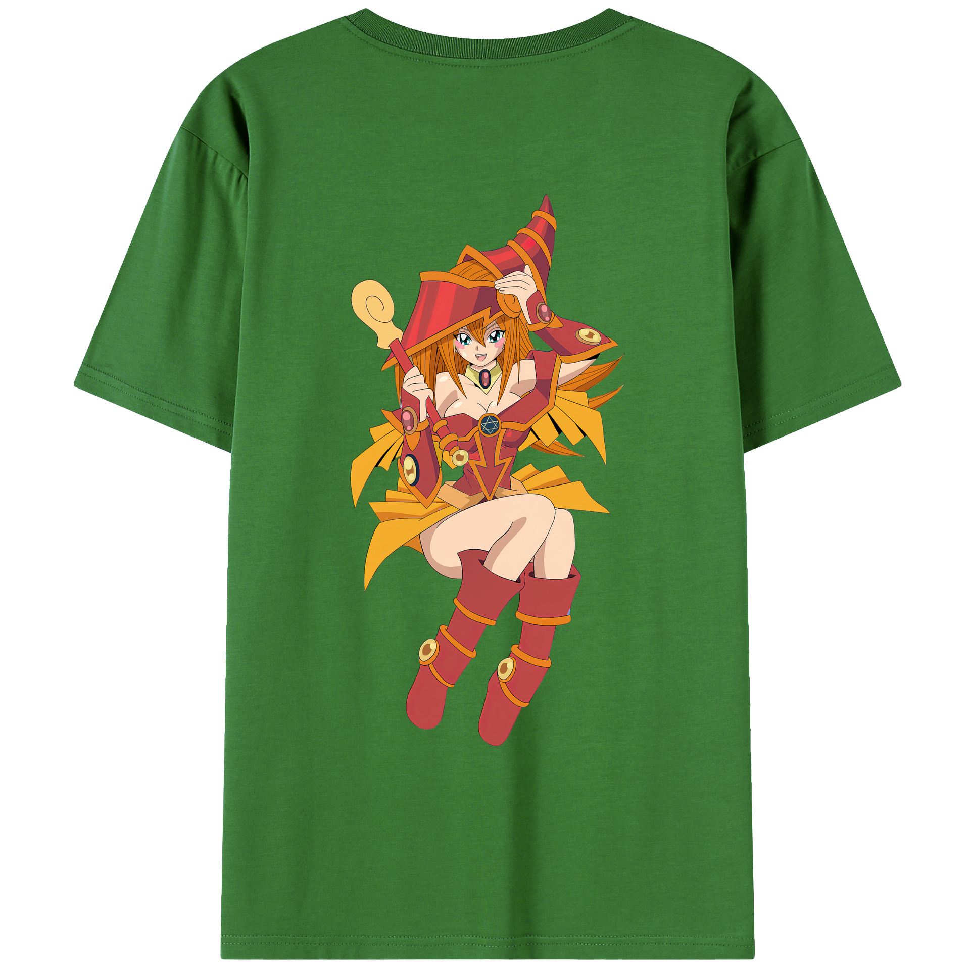 （画像用） 遊☆戯☆王 Yu-Gi-Oh! レディース半袖Tシャツ(バックプリント)